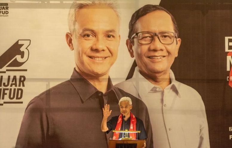 Tiba di Balikpapan, Ganjar Diteriaki “Ganjar Siji Ganjar Kabeh”