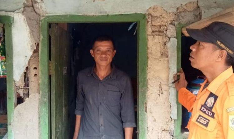 14 Rumah di Pamijahan Bogor Rusak Akibat Gempa