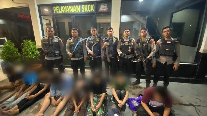 Polrestro Jakbar Amankan 26 Remaja Diduga Hendak Tawuran