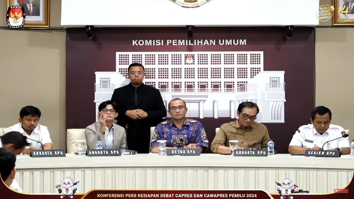 Debat Perdana Pilpres 2024 Berlangsung 2 Jam 30 Menit
