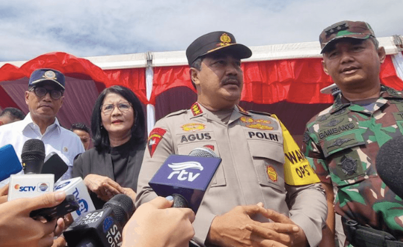 Polri Gelar Apel Operasi Lilin 2023 Pengamanan Natal-Tahun Baru