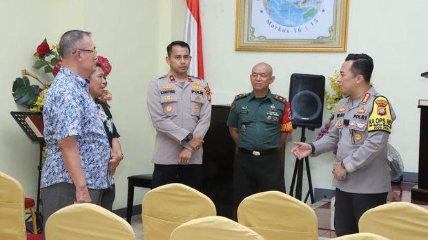 Polres Metro Jaksel Cek Keamanan jelang Ibadah Natal 2023