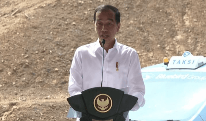 Presiden Jokowi Luncurkan Transportasi Publik Ramah Lingkungan di IKN