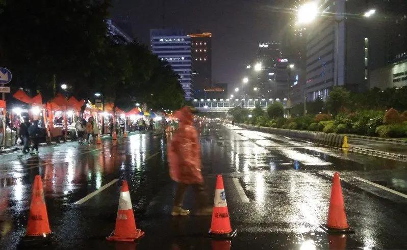 Ditlantas Polda Metro Jaya Larang Motor-Mobil Melintas saat Car Free Night