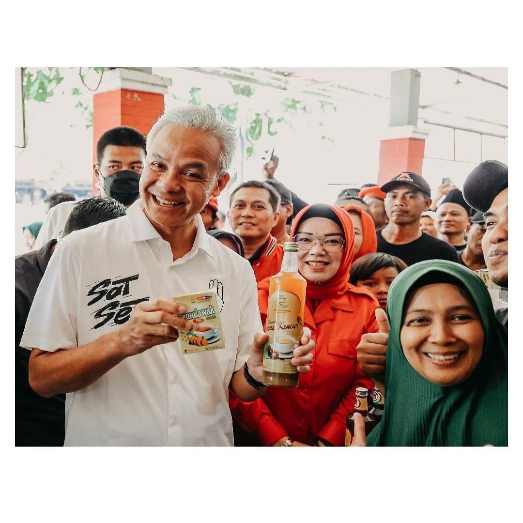 Janji Ganjar Bawa Jamu Go Internasional, bakal Gandeng Kedubes