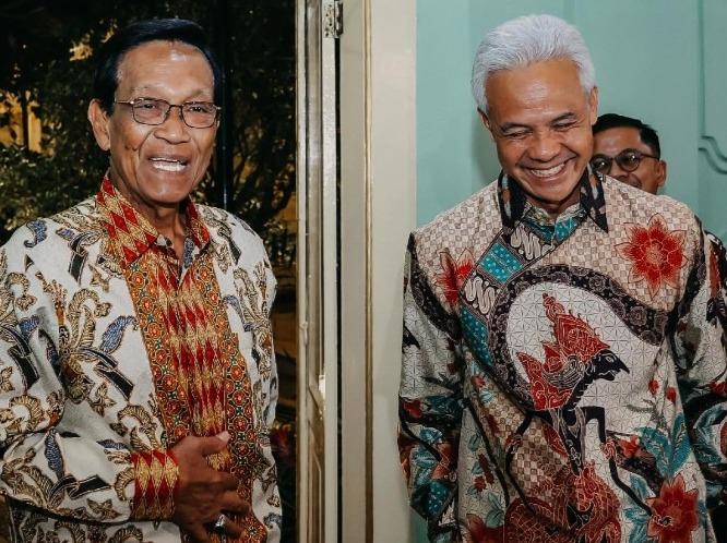 Temui Sultan HB X, Ganjar Bahas soal Isu Ekonomi hingga Pertahanan