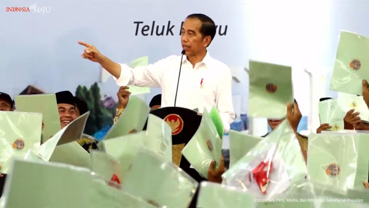 Wanti-wanti Jokowi ke Warga, Jangan Agunkan Sertipikat Tanah untuk Pinjaman Bank!