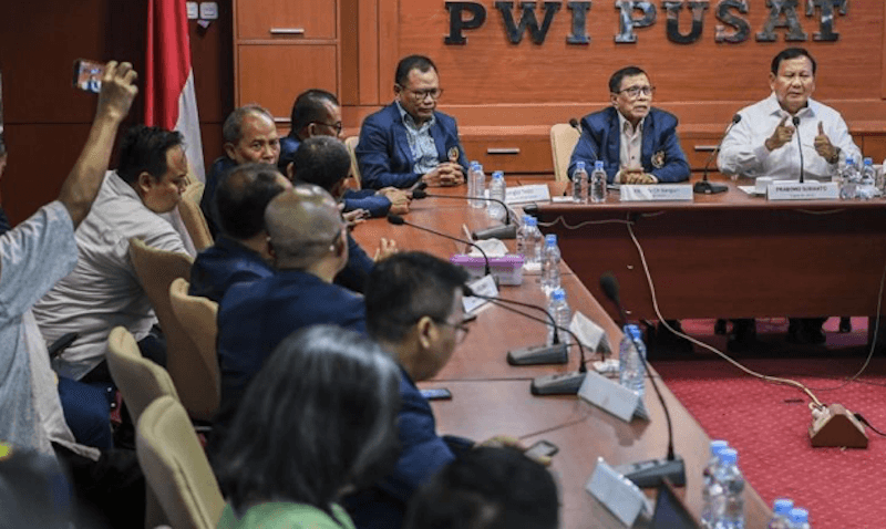 Prabowo: Makan Siang dan Susu Gratis Adalah soal Masa Depan