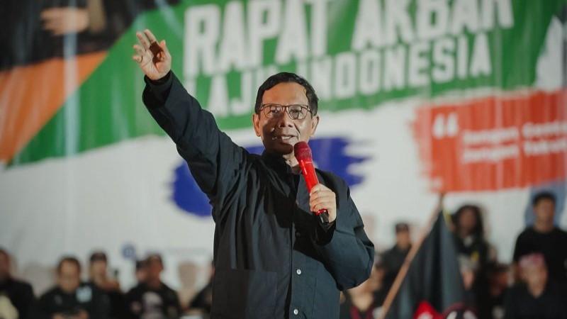 Cawapres Mahfud Siap Jajal 'Kandang Banteng' Besok