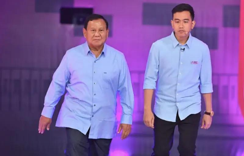 Prabowo-Gibran Berangkat Bareng ke Lokasi Debat Capres dari Kertanegara