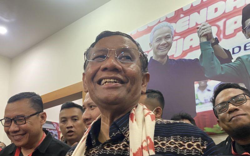 Soal Saling Serang di Debat Capres, Mahfud: Mungkin Penilaian Presiden, Saya Sih Enggak