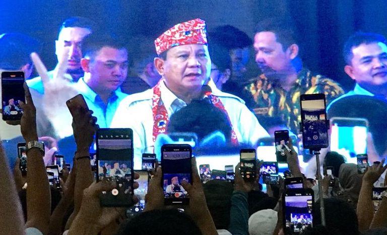 Prabowo soal Gaya Bicaranya: Bekas Prajurit Biasa Seperti Itu