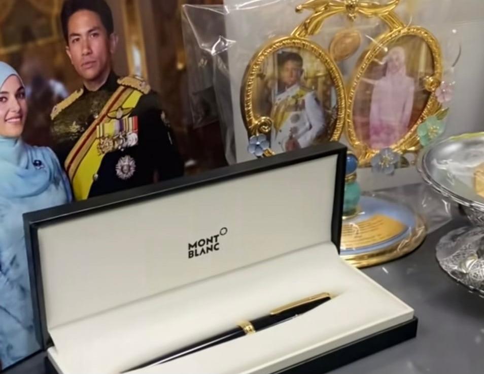Wow! Ada Pulpen Rp9,1 Juta di Suvenir Nikahan Pangeran Mateen dan Anisha Rosnah