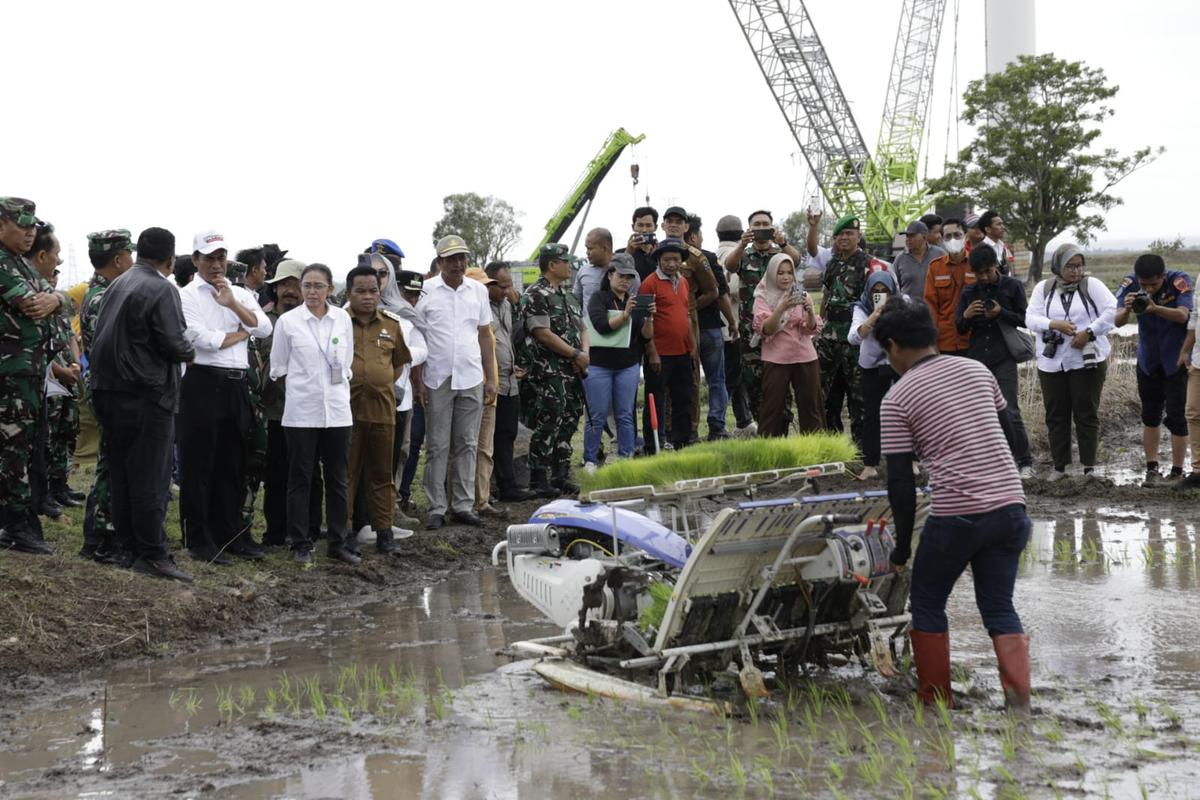 Mentan Amran Giatkan Teknologi Modern untuk Percepatan Tanam