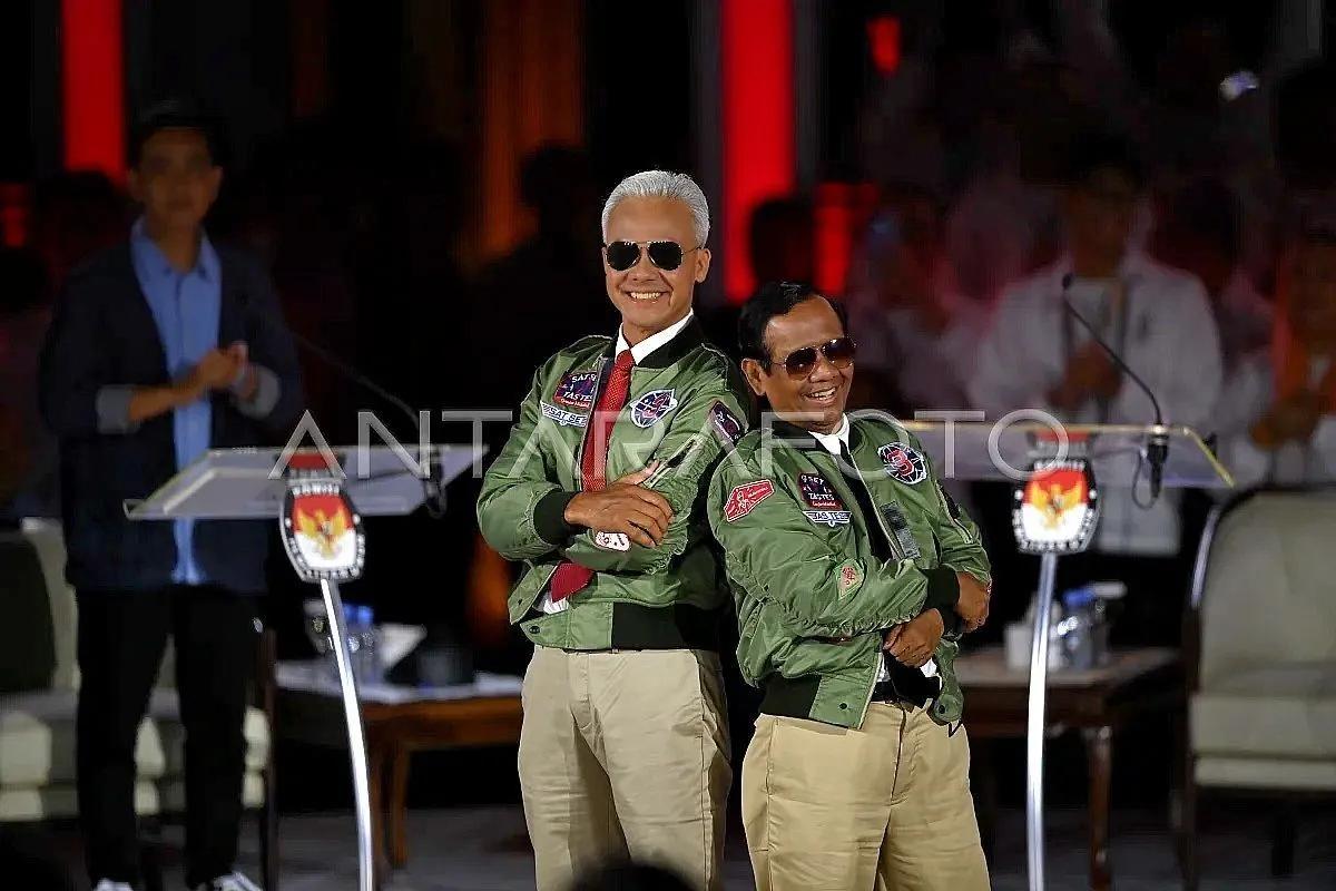 Kampanye Hari Ini, Ganjar-Mahfud Kompak Hadir di Paku Integritas KPK