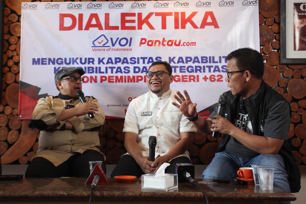Diskusi Voters of Indonesia x Pantau.com Sabtu 20 Januari 2024