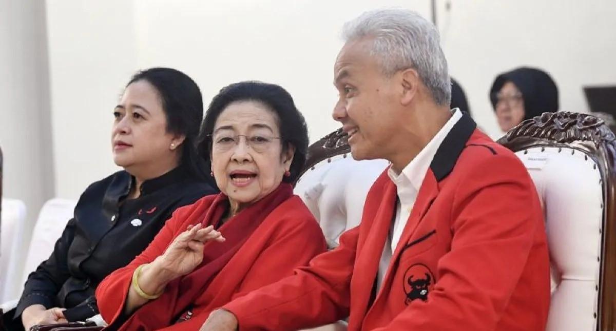 Ganjar Ucapakan HUT ke Megawati: Bahagia Selalu, Salam Metal, Menang Total