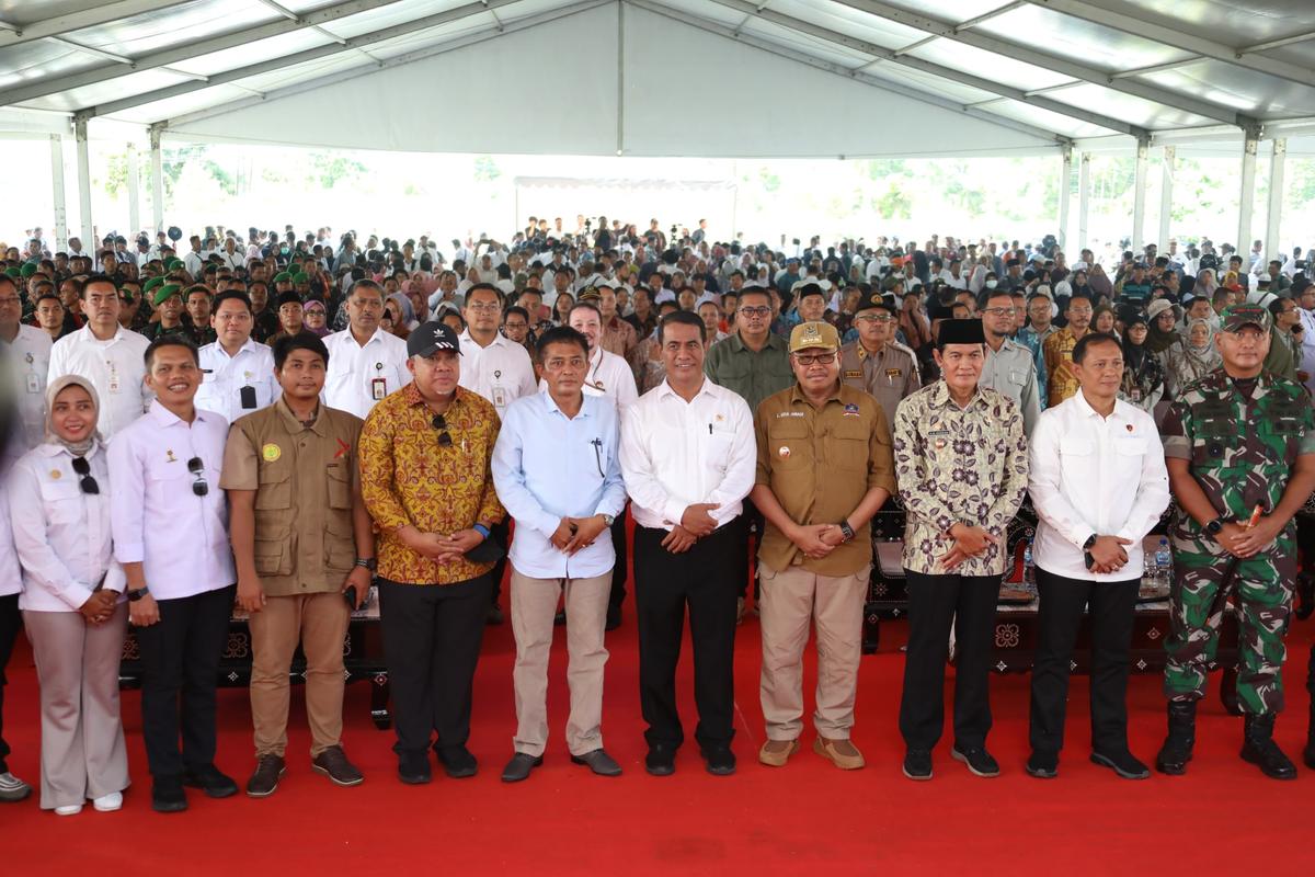 Mentan Amran Serukan Swasembada Padi dan Jagung dari NTB