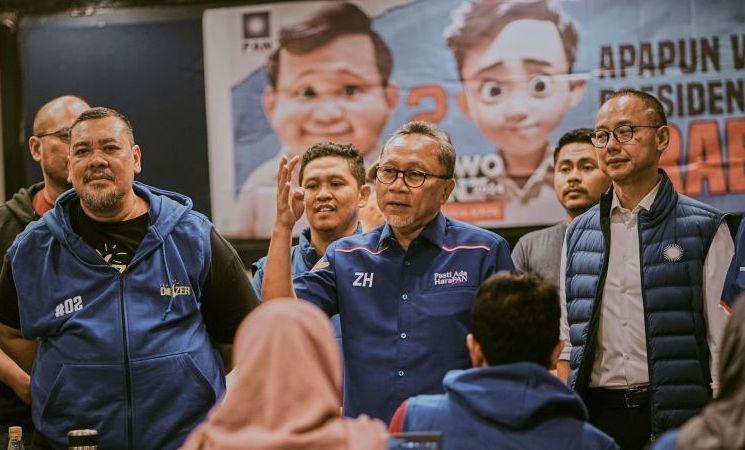 Zulhas Pede Prabowo-Gibran Raih 70 Persen Suara di Sulsel