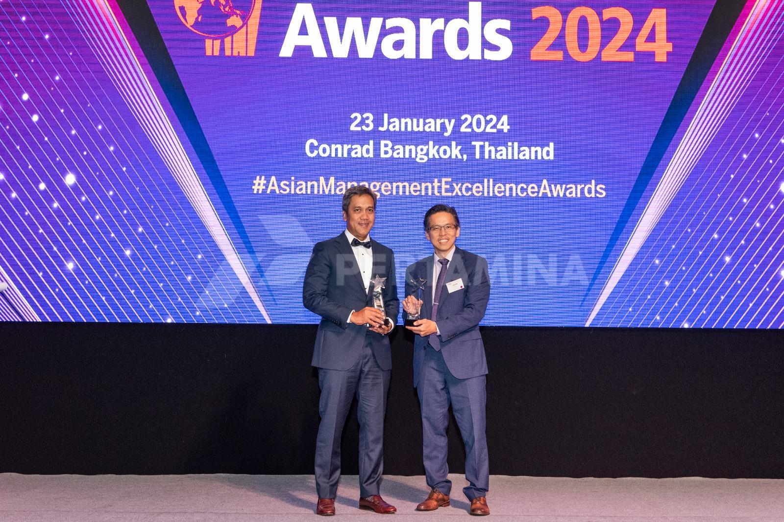 CEO Pertamina NRE Raih Indonesian Executive of The Year di Asian Management Excellence Awards
