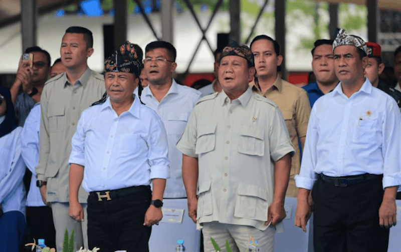 Penuhi undangan Mentan, Prabowo: Petani dan Peternak Adalah Patriot Sejati