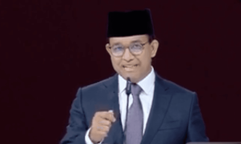 Anies Sentil Program Bansos