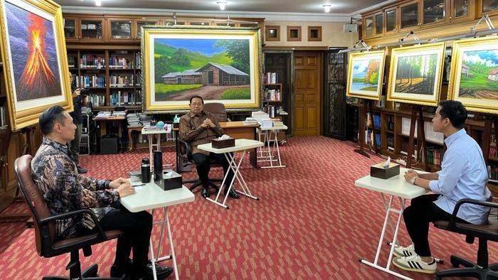 Ini Isi Pembicaraan Gibran Bersama SBY dan AHY di Cikeas