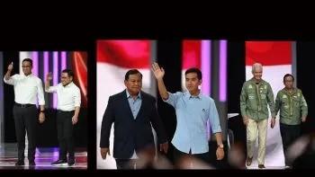 Paslon Anies-Amin, Prabowo-Gibran, dan Ganjar-Mahfud Fokus Kampanye di Jawa Tengah saat Round Up ke-73