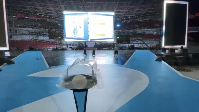 Intip Persiapan Jelang Kampanye Akbar Prabowo-Gibran Siang Ini di GBK