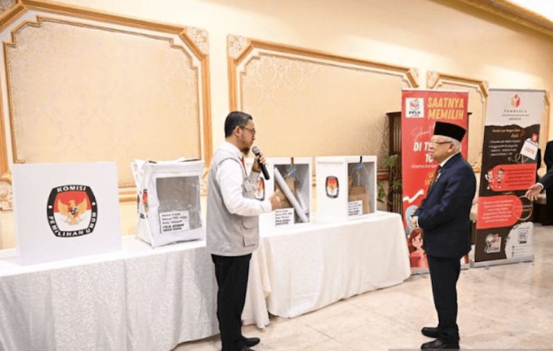 Wapres Cek Kesiapan Pemilu di Jeddah