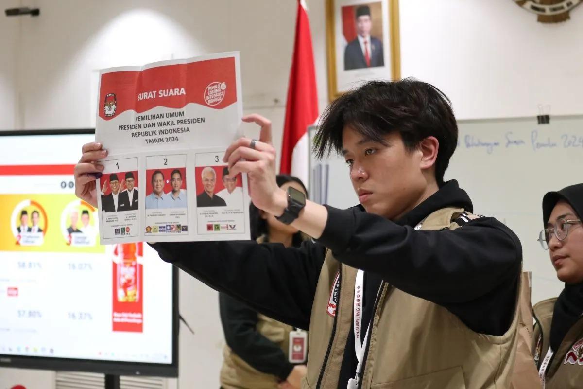 Prabowo-Gibran Menang di TPS Beijing