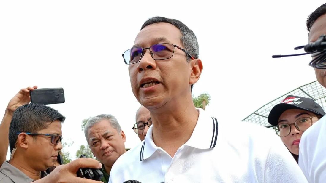 Heru Budi Cek Lokasi TPS Kebanjira di Sunter, Pastikan Pemilu Susulan