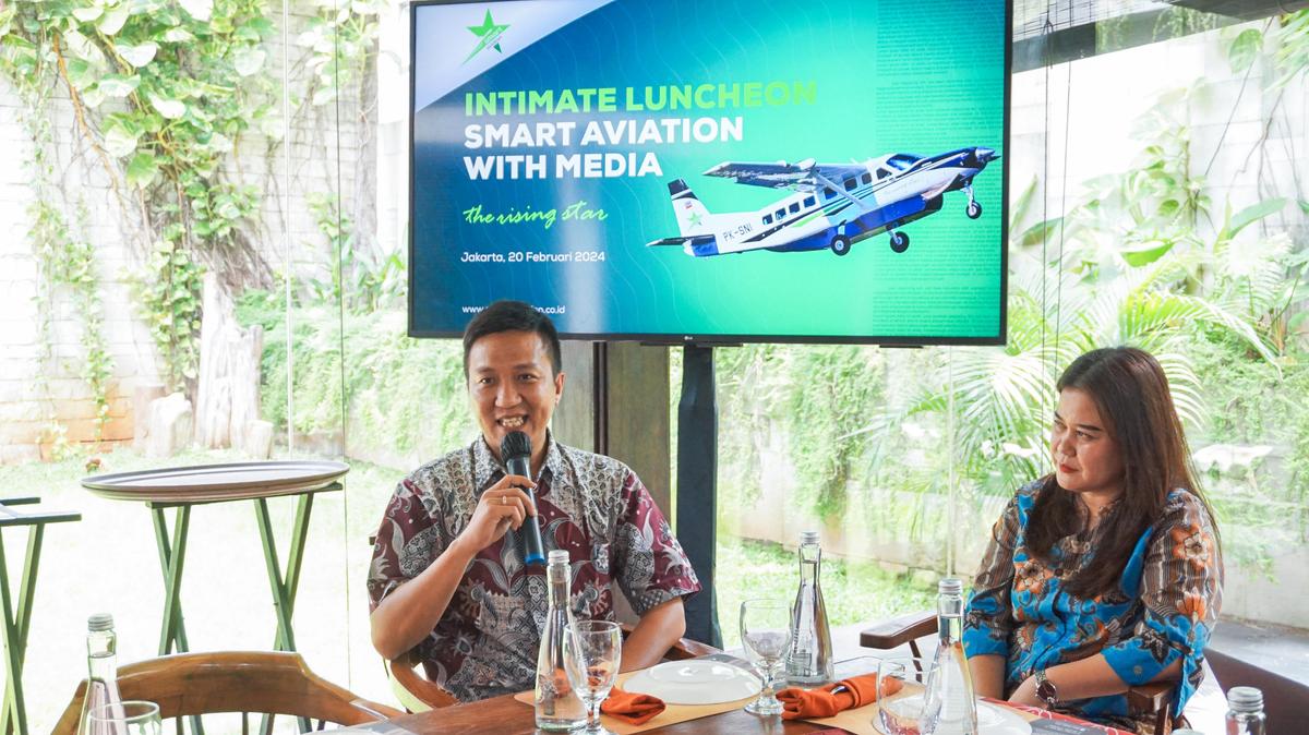 Smart Aviation Berkomitmen Dukung Perekonomian di Daerah 3T hingga Teknologi Modifikasi Cuaca