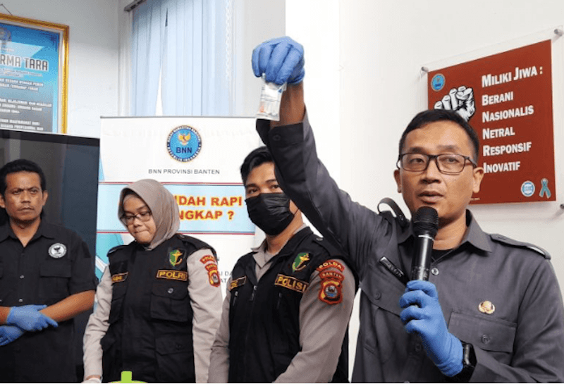 BNN Banten Bongkar Jaringan Sabu Sumatera yang Dikendalikan dari Lapas Tangerang