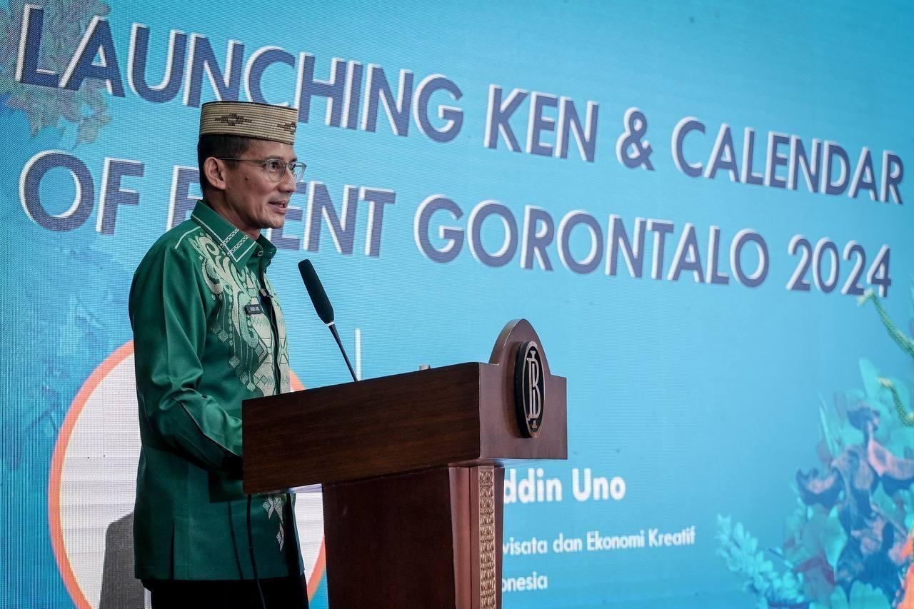 Menparekraf Luncurkan Calendar of Events Gorontalo 2024