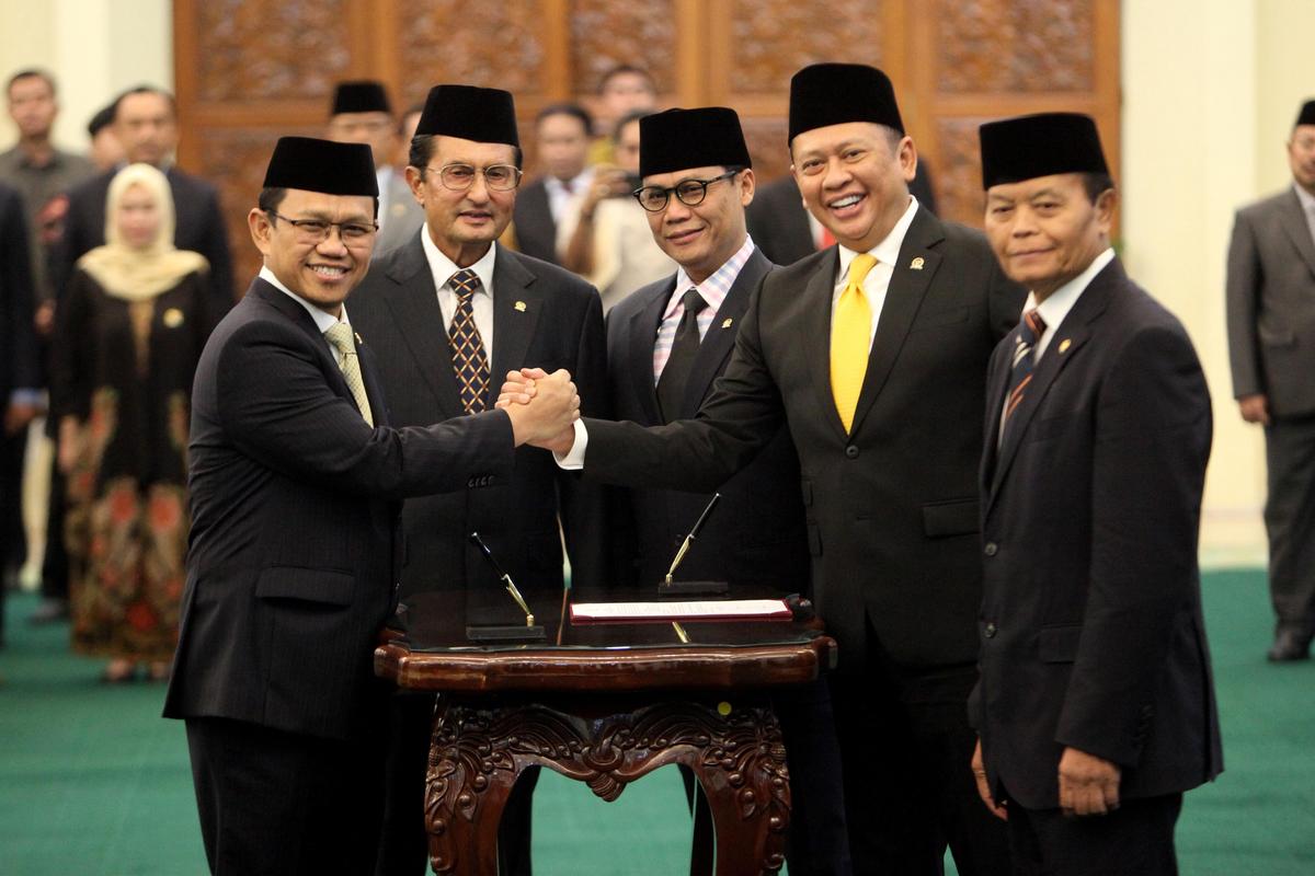 Pelantikan Wakil Ketua MPR