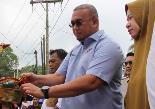 Aleg DPR F-Gerindra Tinjau Proyek Fly Over Sitinjau Lauik ke Dirjen PPR Kemenkeu