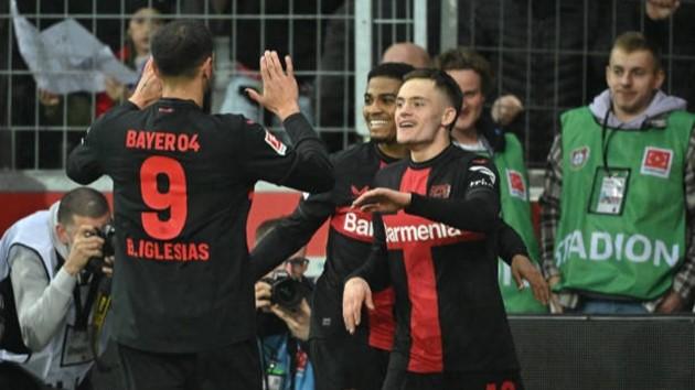 Gulung Wolfsburg 2-0, Leverkusen Jauhi Kejaran Muenchen