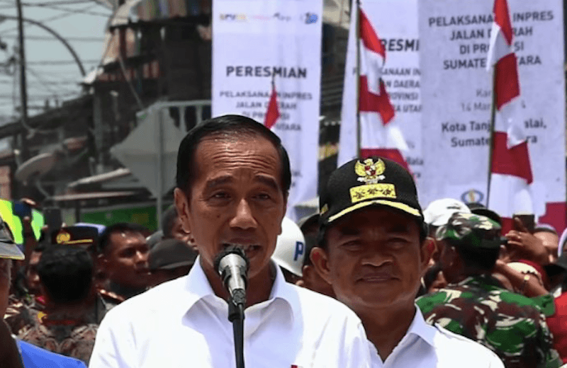 Presiden Resmikan Pelaksanaan IJD di Sumut untuk Tangani Jalan Non-Nasional Rusak