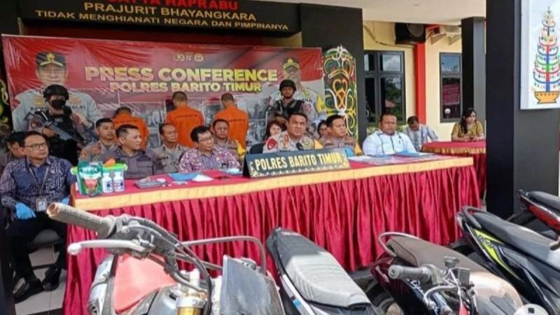 2 Gembong Curanmor Didor gegara Melawan saat Dirungkus Polisi