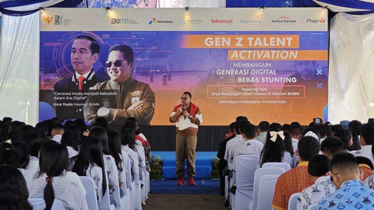 Erick Thohir Ajak Gen-Z Sumut Melek Literasi Digital dan Peduli Mental Health