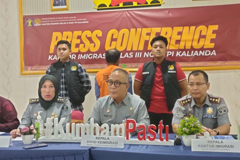Pria Bangladesh Langgar Izin Tinggal di Lampung Ditahan, Terancam 5 Tahun Bui