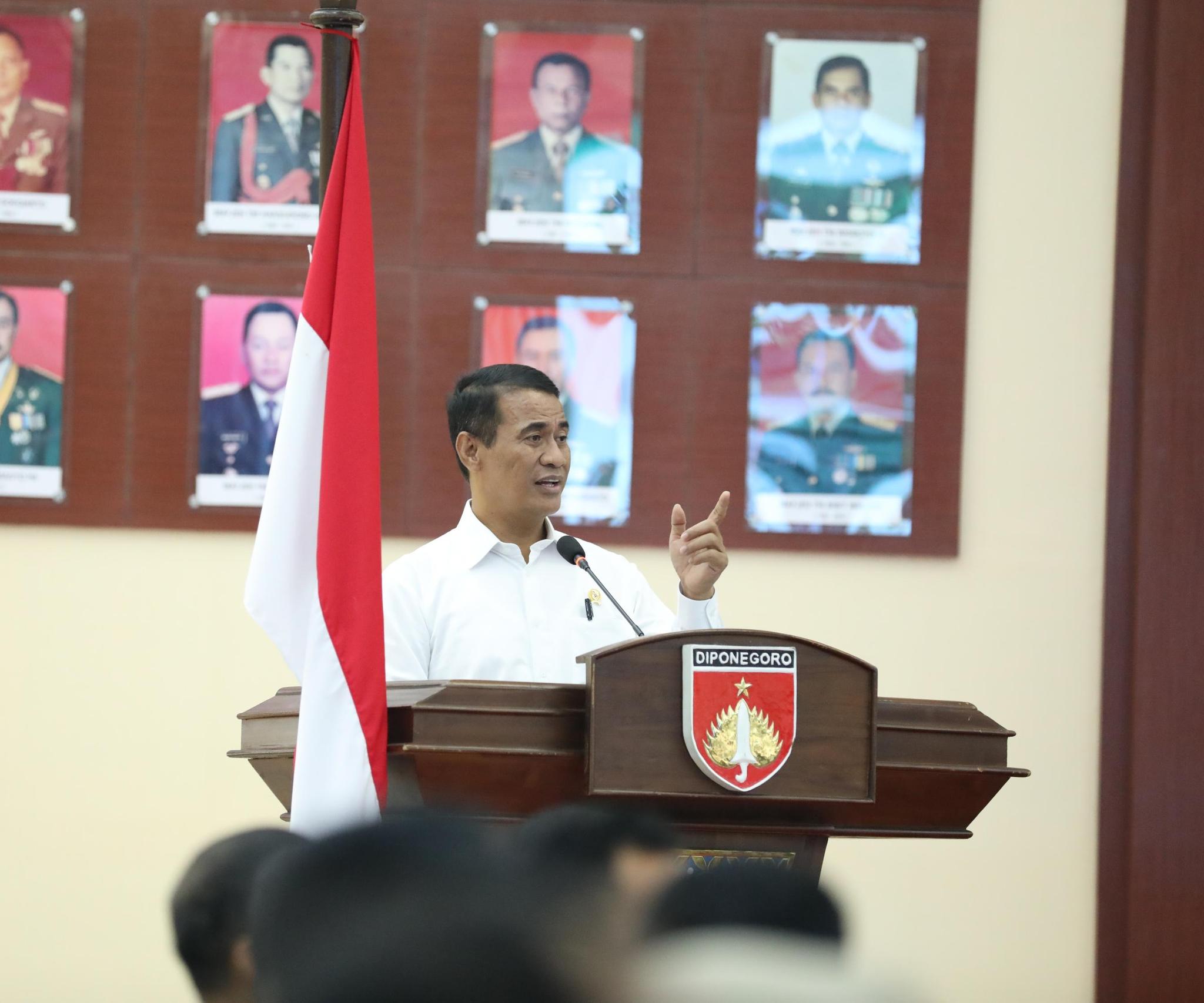 Mentan Amran dan Jajaran Kodam Diponegoro Percepat Pompanisasi di Jawa Tengah