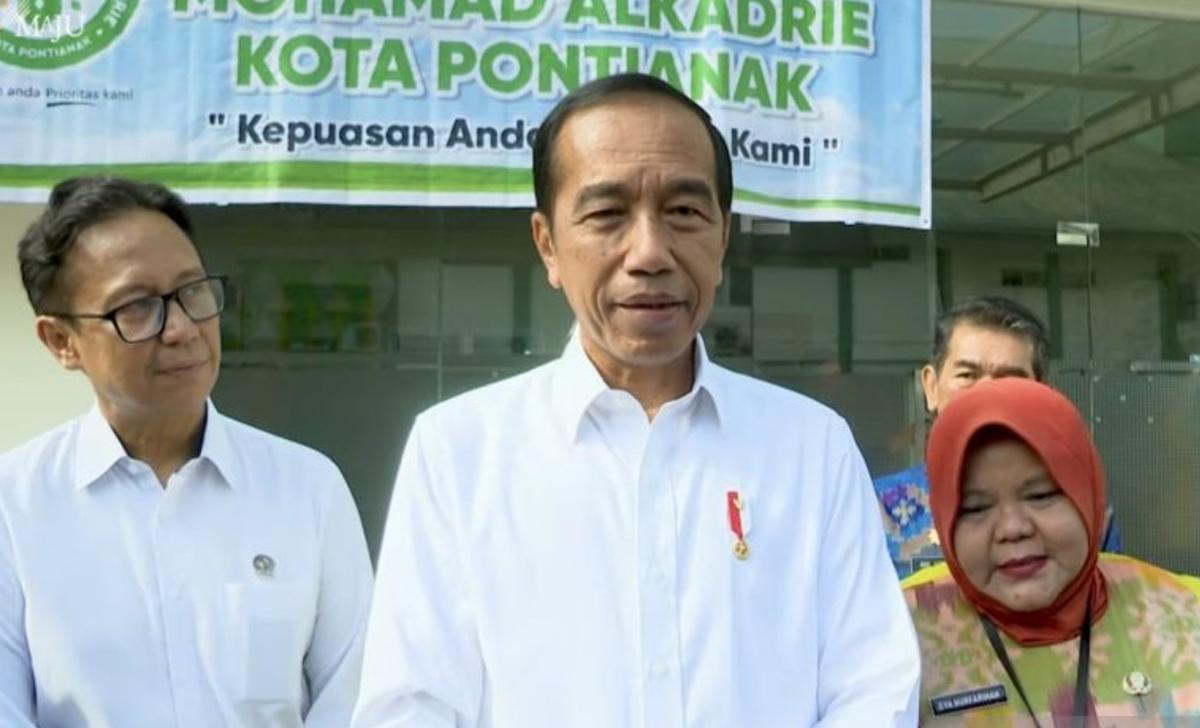 Jokowi Mengelak saat Ditanya Isu akan Jadi Ketum Golkar