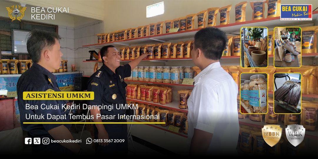Bea Cukai Dampingi UMKM yang Miliki Potensi Ekspor di Kediri dan Sidoarjo