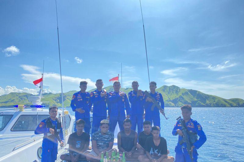 5 Nelayan Pakai Bahan Peledak di Laut Ende Ditangkap Polisi