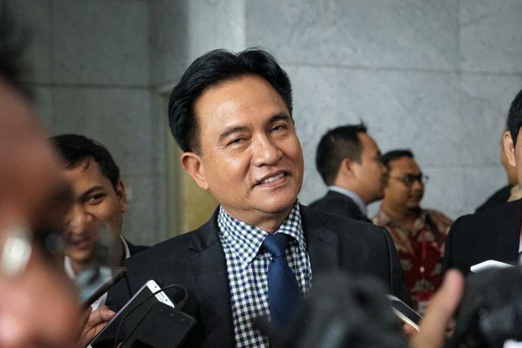 Yusril Bakal Jawab Gugatan AMIN Siang Ini: Tidak Ada yang Sulit Bagi Kami