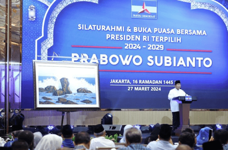 Prabowo Bakal Pajang Lukisan SBY di Istana