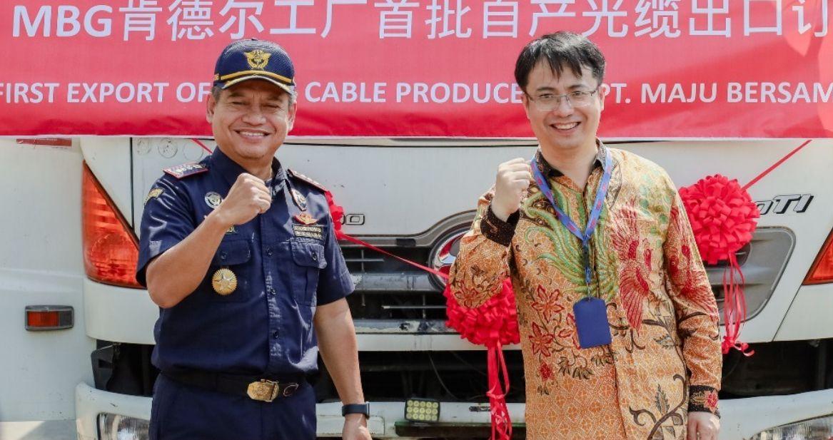 Perdana, Ekspor Kabel Fiber Optik dari KEK Kendal