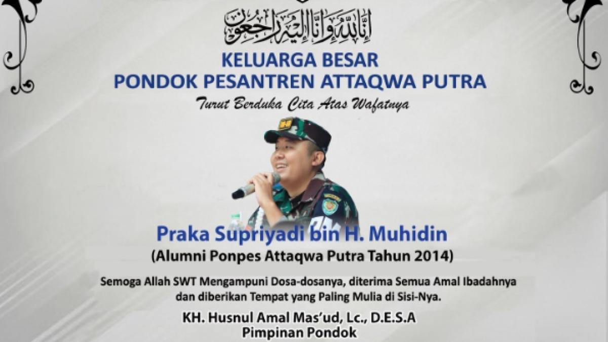 Anggota TNI yang Dibunuh di Bekasi Ternyata Diteriaki Begal, Dihabisi Nyawanya Pakai Pedang